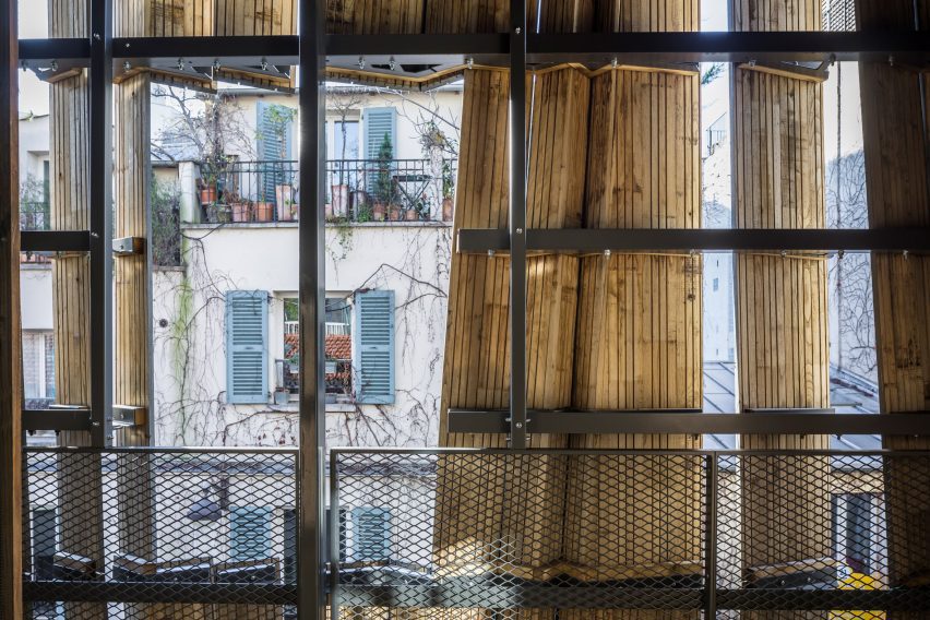 Yama-Tani housing in Paris by Kengo Kuma & Associates