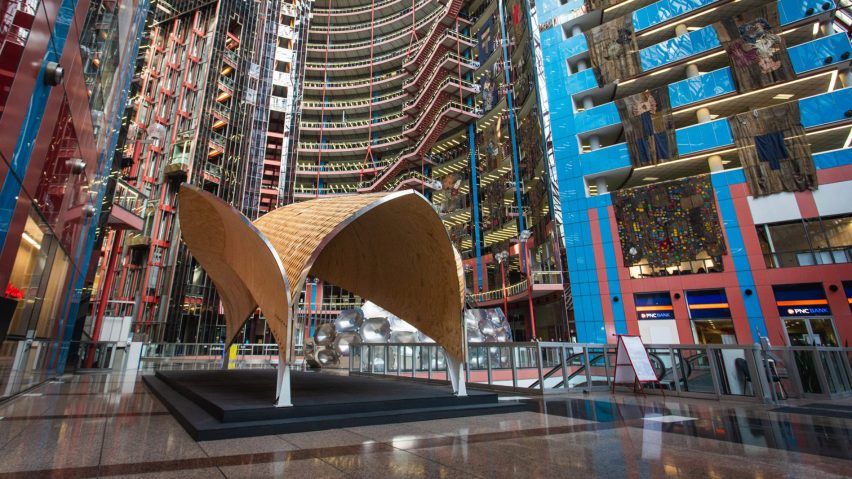 Photo of exhibition at Chicago Architecture Biennial 2023