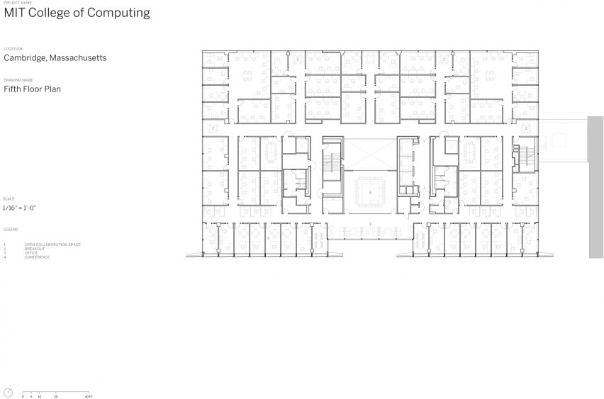 Fifth floor plan