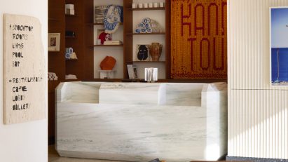 Lobby of Ace Hoel and Swim Club Athens