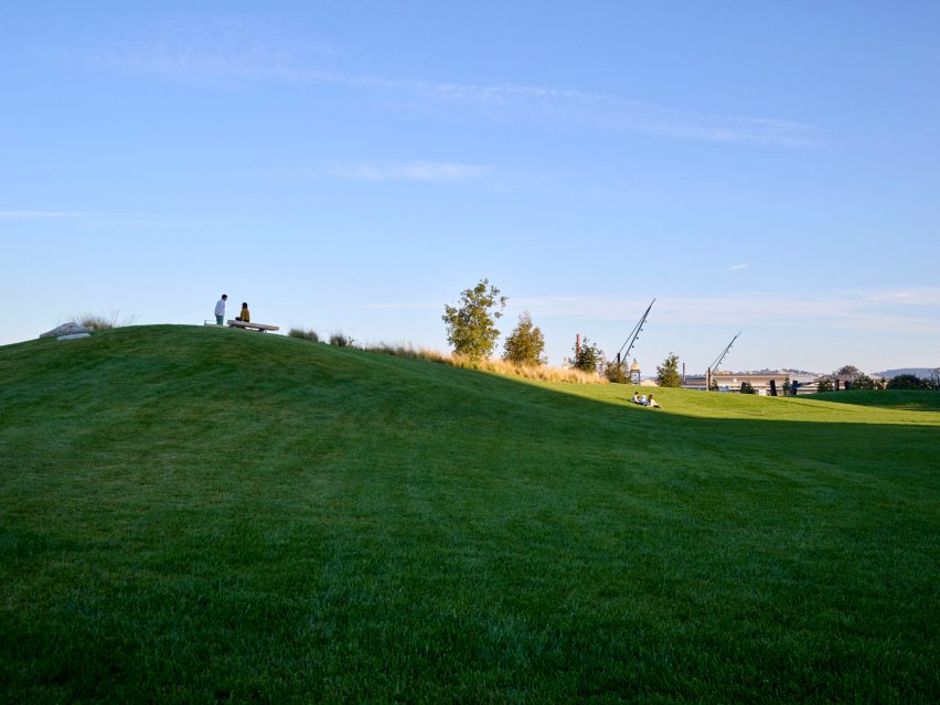 Grass hill