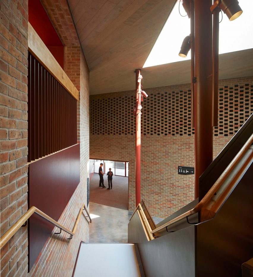 Interior of a cultural venue by BEAM Hertford by Bennetts Associates and Citizens Design Bureau