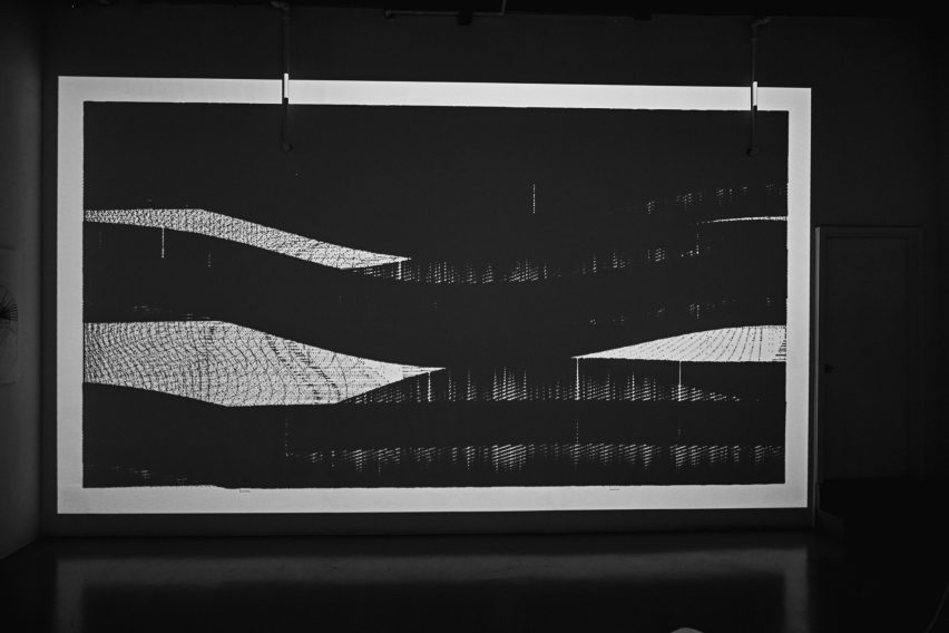 Black and white painting
