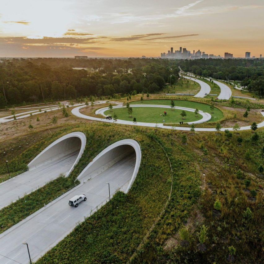The Land Bridge & Prairie at Memorial Park