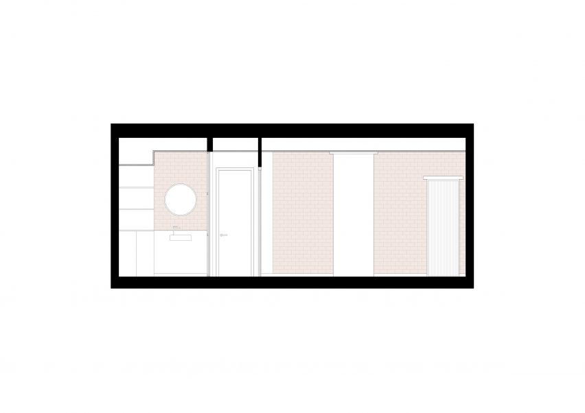 Section of Casa Ona by Paloma Bau