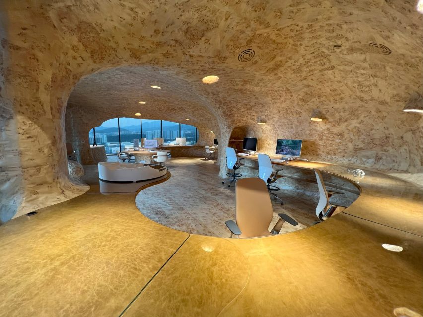 Cave office