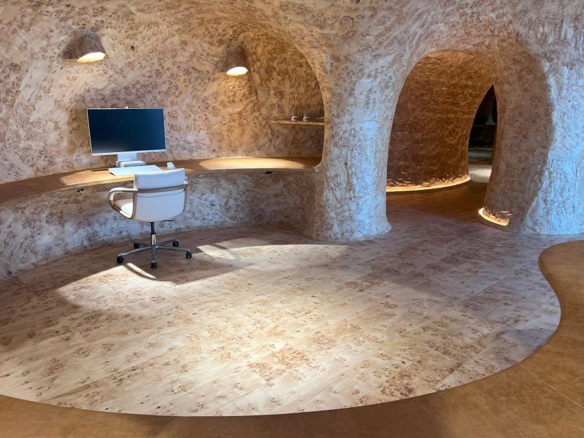 Cave office