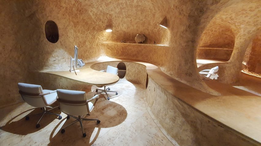 Cave office