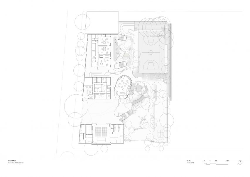 Plan of Darlington Public School by Fjcstudio