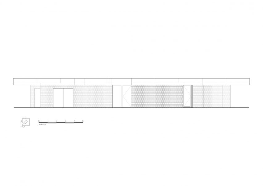 Elevation of Foxglove House by Kirkland Fraser Moor