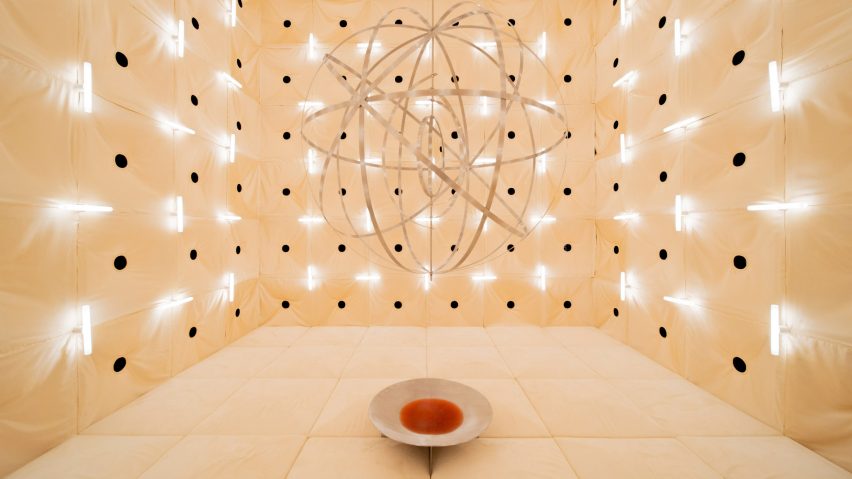 Monochrome mindfulness space by AB + AC Architects