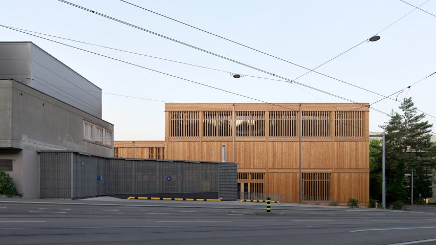 Sporthallenprovisorium Gloriarank by Itten+Brechbuhl
