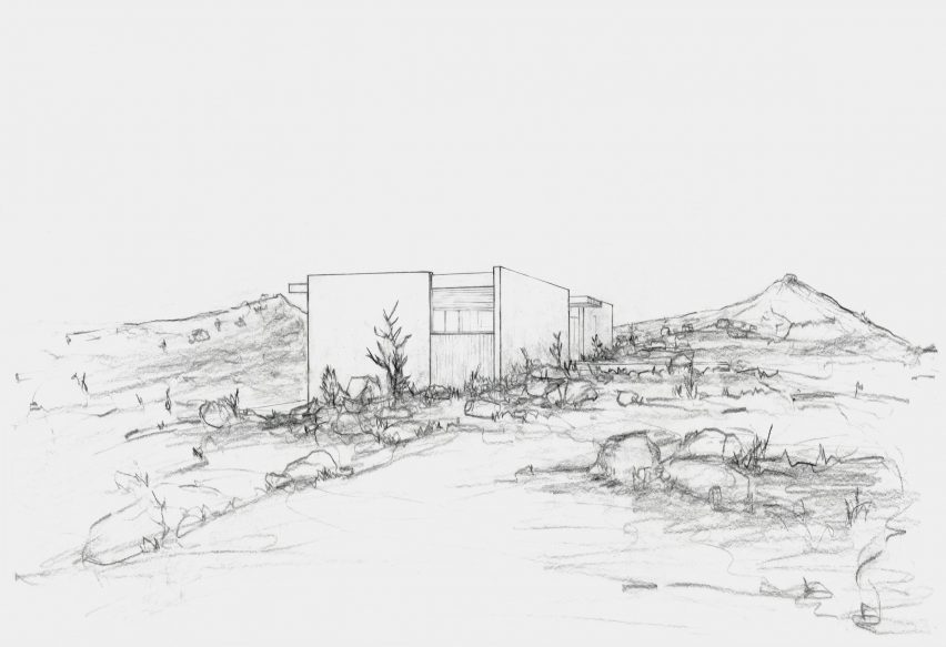 Architectural sketch