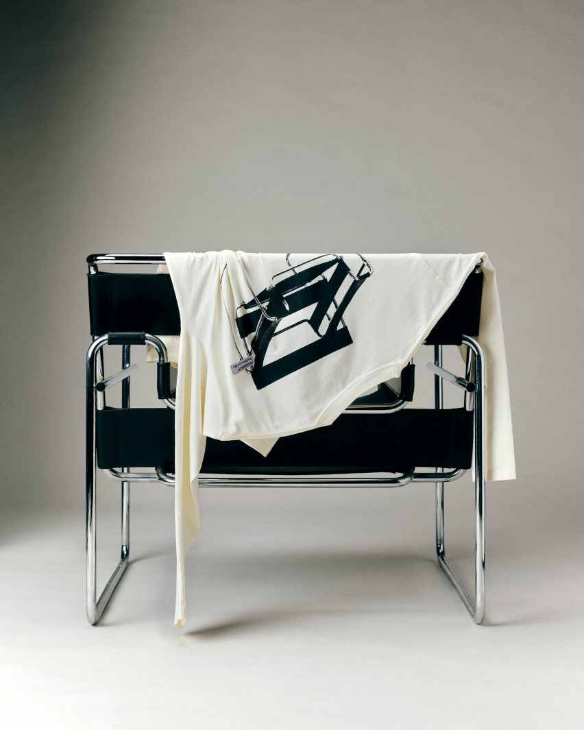 Shirt on chair