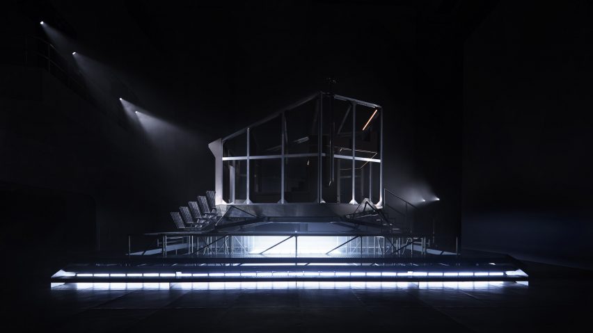 Mountain refuge by Hugh Broughton Architects and Rick Owens