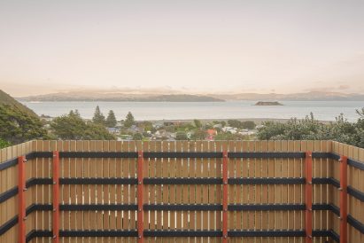 Roof terrace of Karaka Tower by Arête Architects