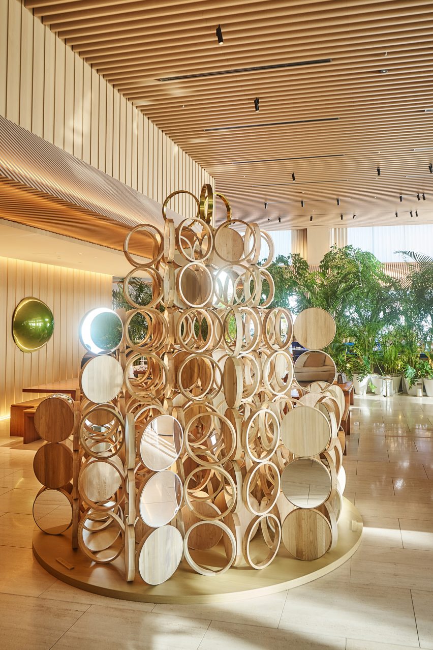 Kengo Kuma Christmas trees