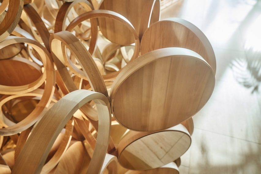 Kengo Kuma Christmas trees