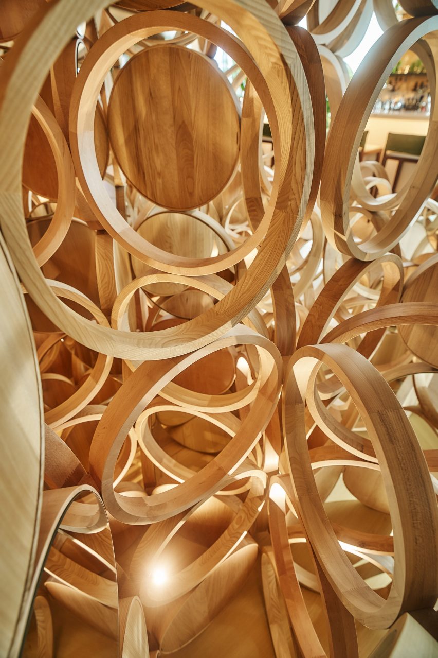 Kengo Kuma Christmas trees