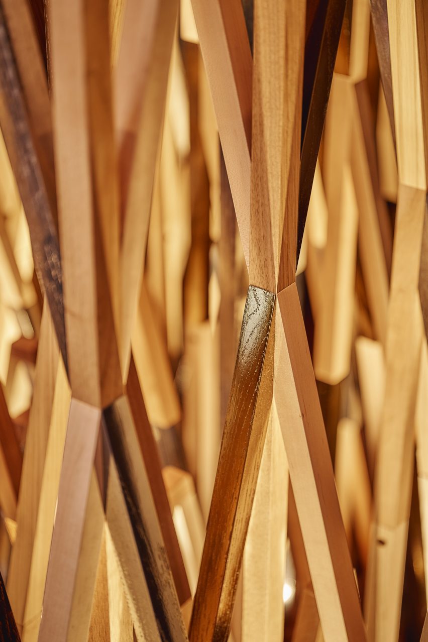 Kengo Kuma Christmas trees