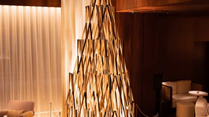 Kengo Kuma Christmas trees