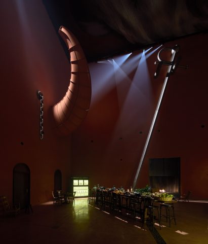 Interior view of LA Almaraza in Andalusia