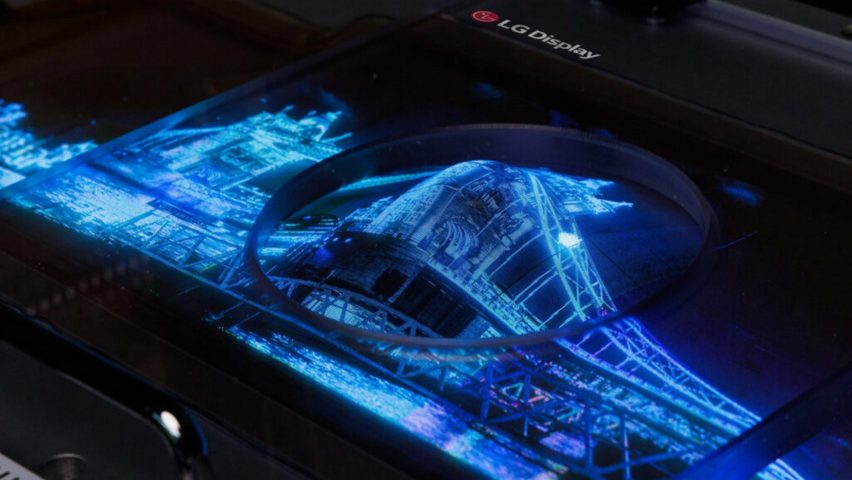 Stretchable screen by LG display