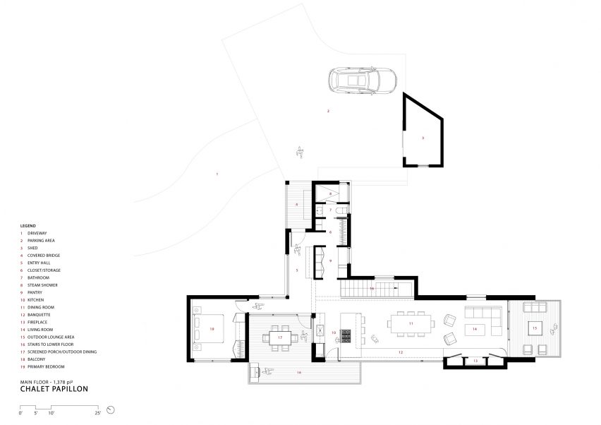 Main floor plan
