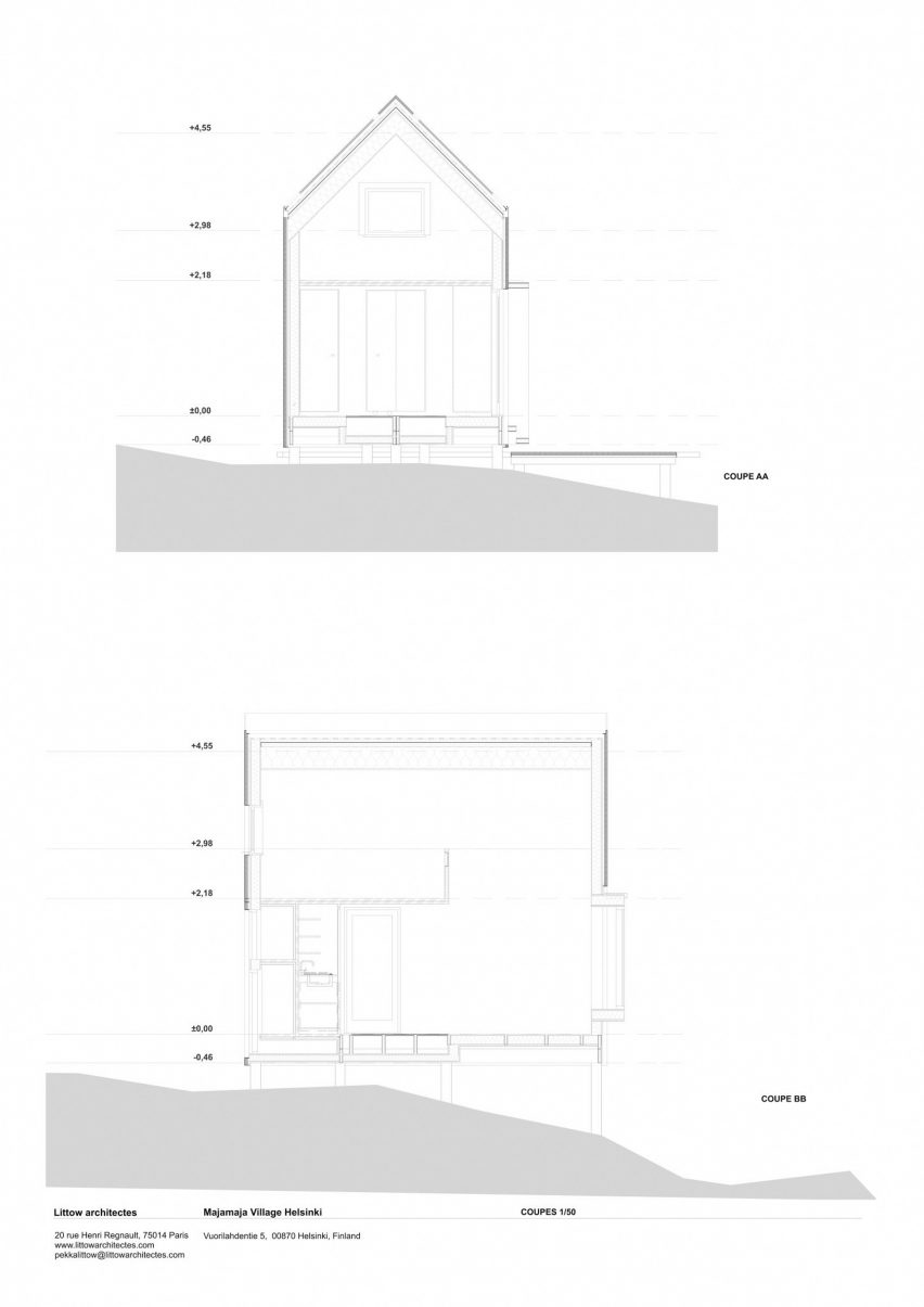 Majamaja Off-Grid Village drawings