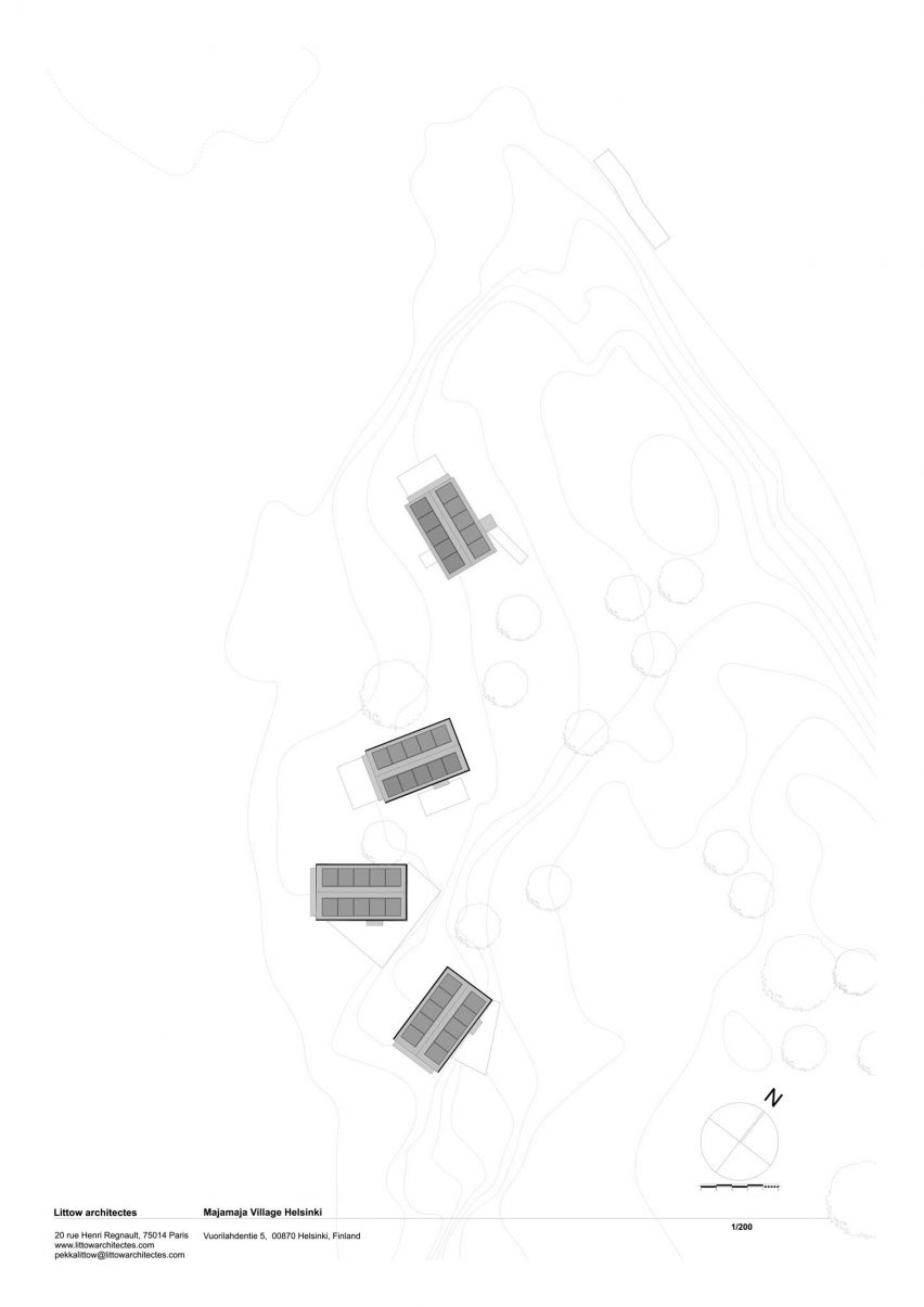 Majamaja Off-Grid Village drawings