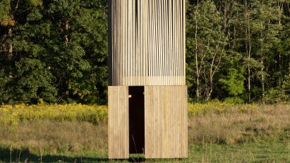 Wood pavilion