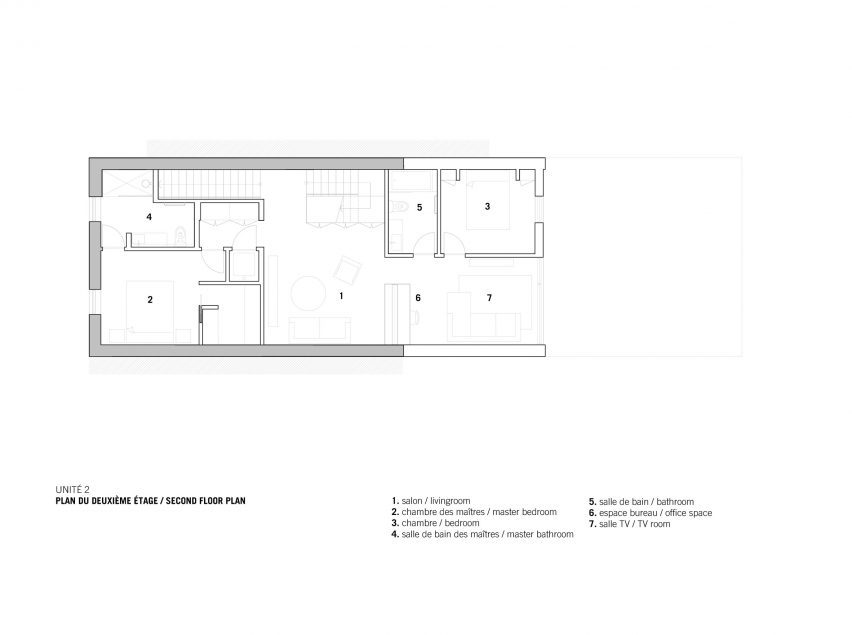 Plan of Le Petit Merlot by Naturehumaine