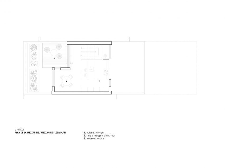 Plan of Le Petit Merlot by Naturehumaine