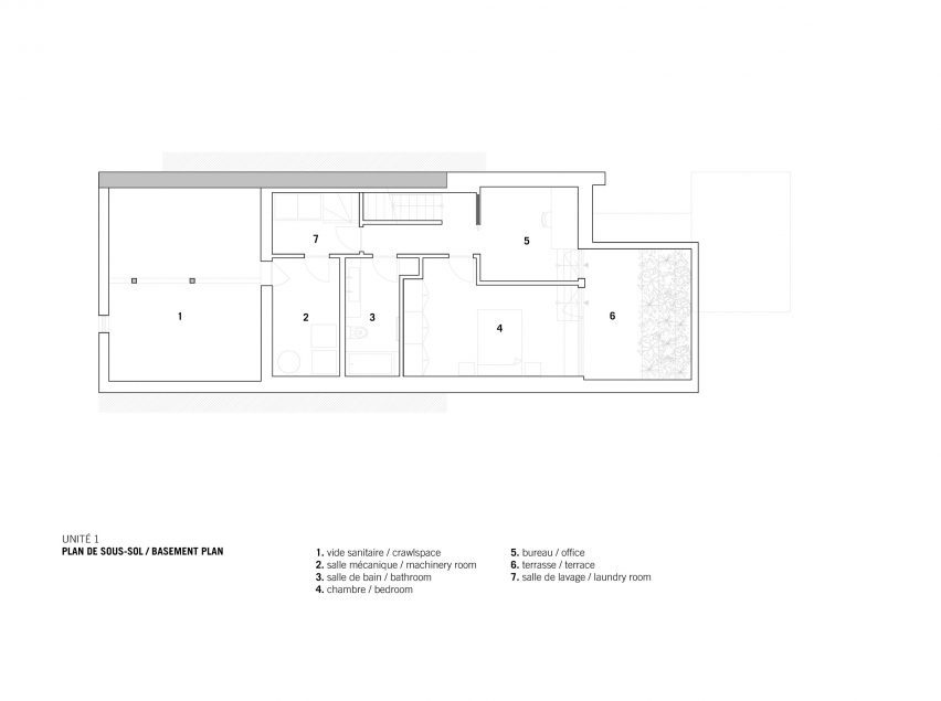Plan of Le Petit Merlot by Naturehumaine