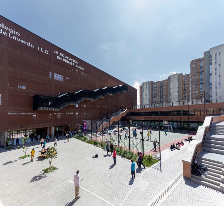 Lucila Rubio de Laverde school by Nómena Arquitectura