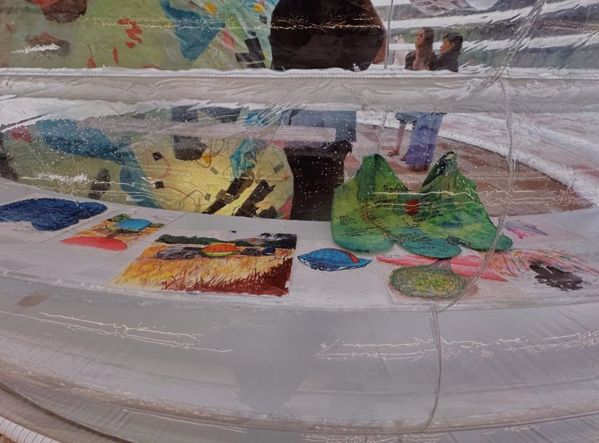 Norberto Miranda inflatable classroom