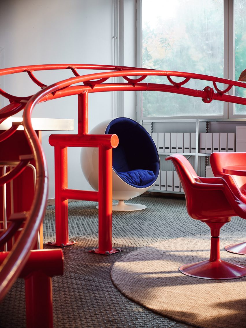 World's first office roller coaster