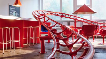 World's first office roller coaster