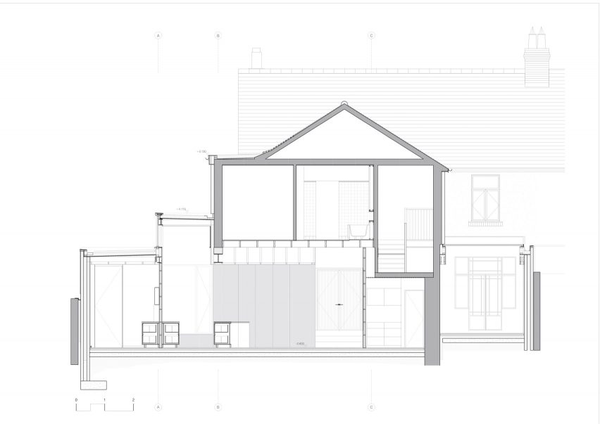 Section of Rathdown by Scullion Architects