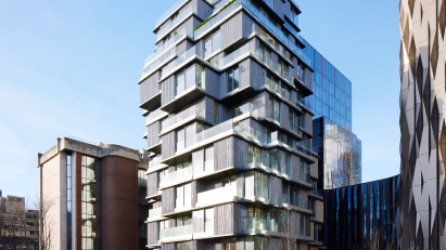Regal London and ACME unveil aluminium-panelled apartment block in London