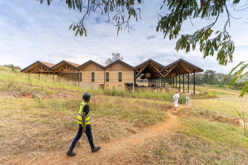 University centre at Rwanda Institute for Conservation Agriculture by MASS Design Studio