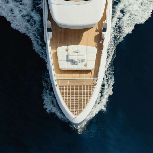 Sanlorenzo 50Steel seen from above