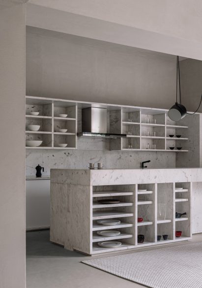 Kitchen at Sār Residence