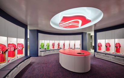 HOK and Minnesota-based Snow Kreilich Architects stadium