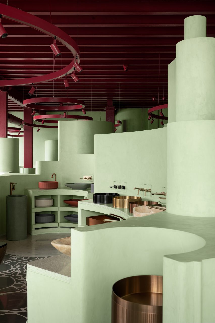 Sorbet bathware showroom in Mumbai by MuseLAB