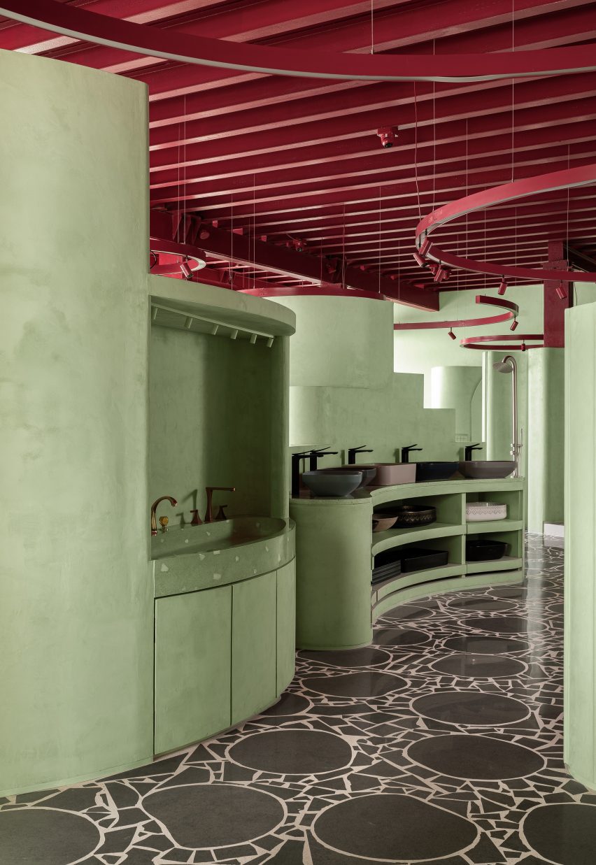 Sorbet bathware showroom in Mumbai by MuseLAB