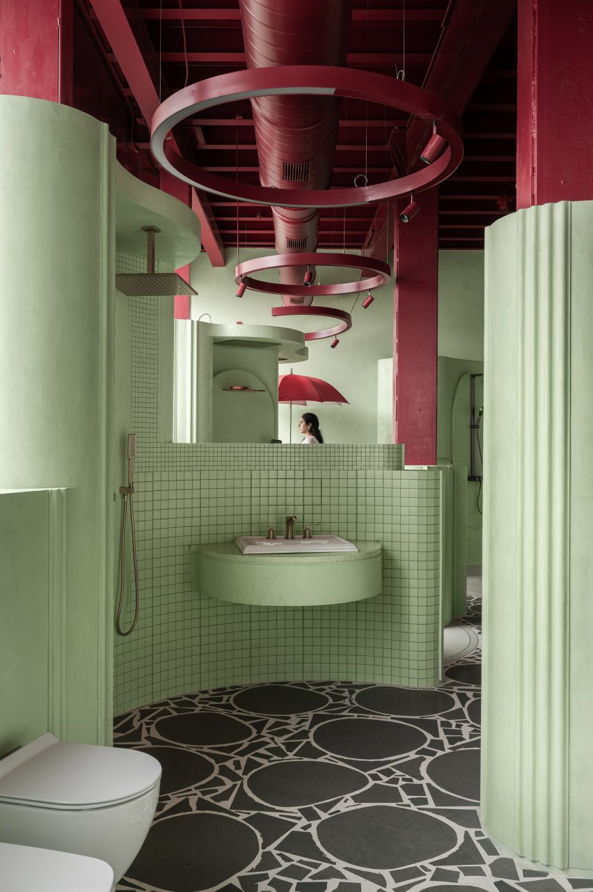 Sorbet bathroom showroom in Mumbai by MuseLAB