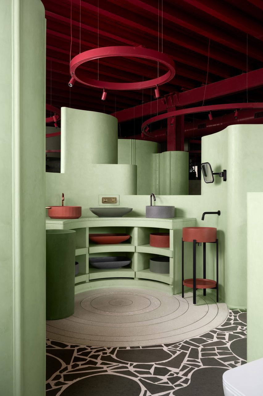 Sorbet bathroom showroom in Mumbai by MuseLAB