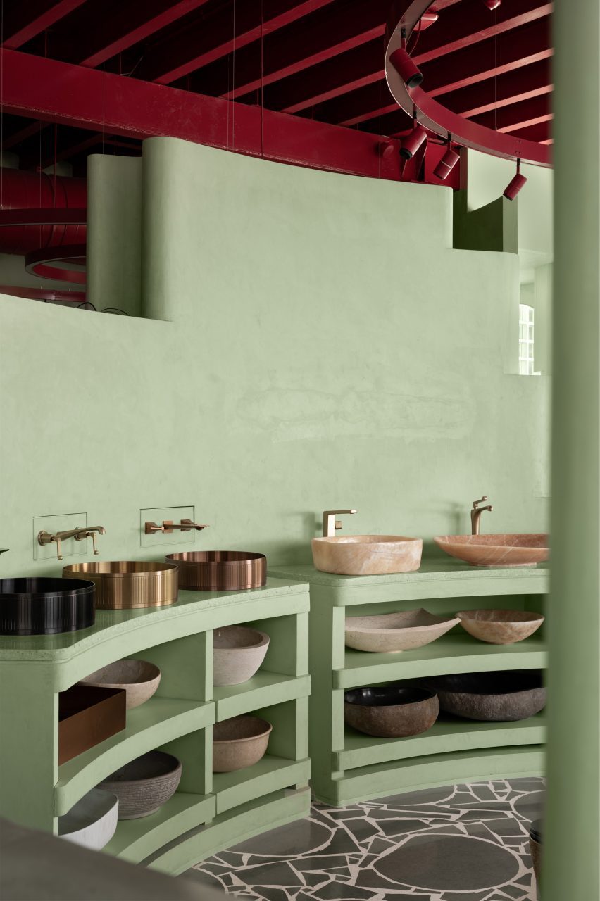 Sorbet bathware showroom in Mumbai by MuseLAB