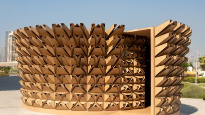 Enfold pavilion by Deond at Dubai Design Week